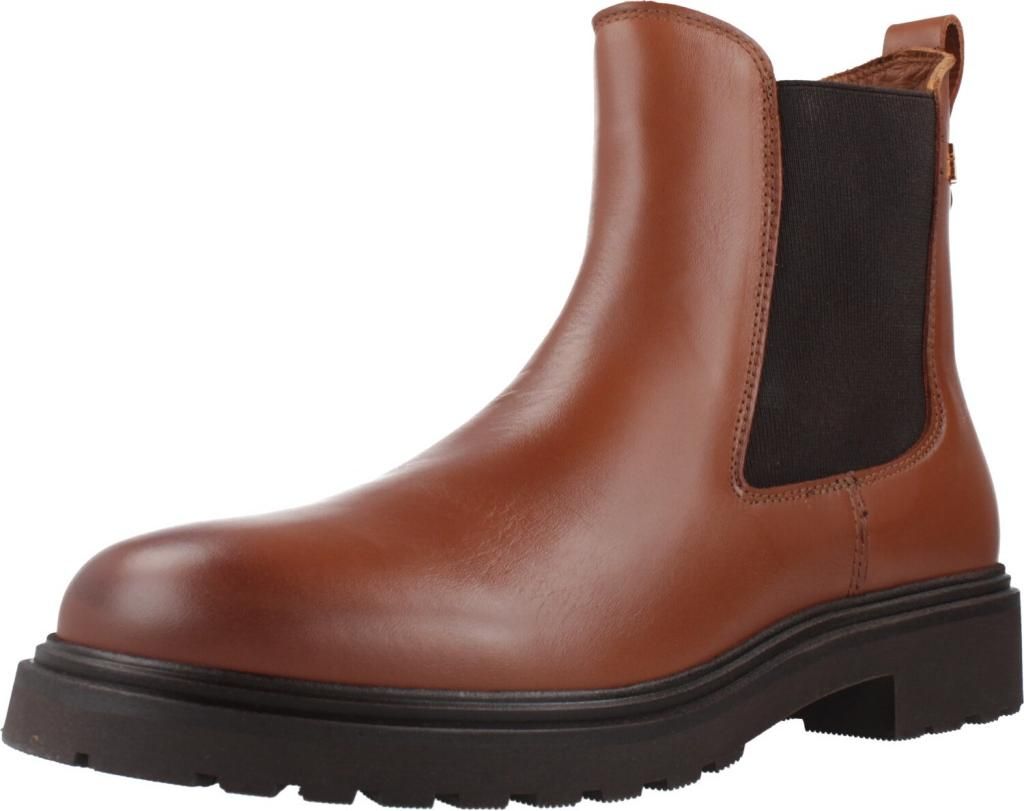 TOMMY HILFIGER TH LEATHER CLEATED CHELS Brown