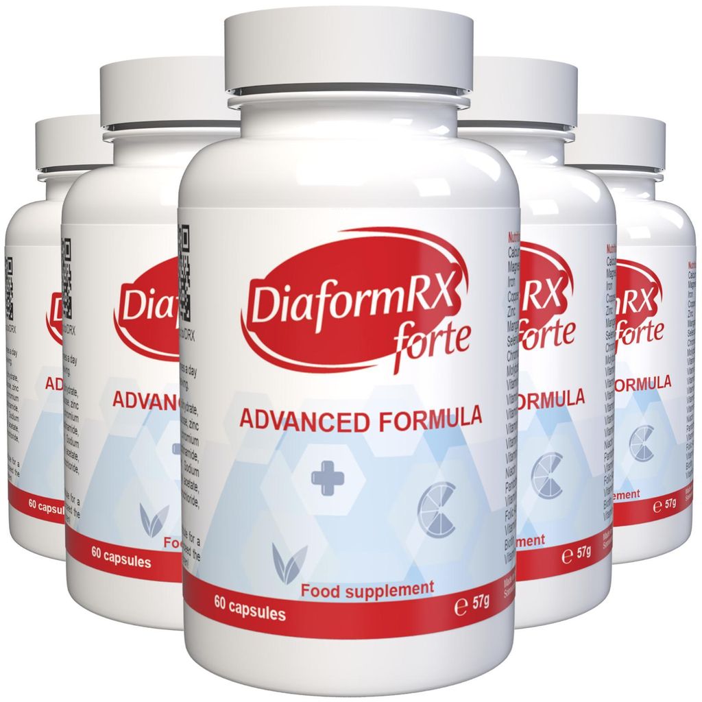Diaform RX - 300 Kapseln (5x60) hochdosiert - Original Produktbild 
