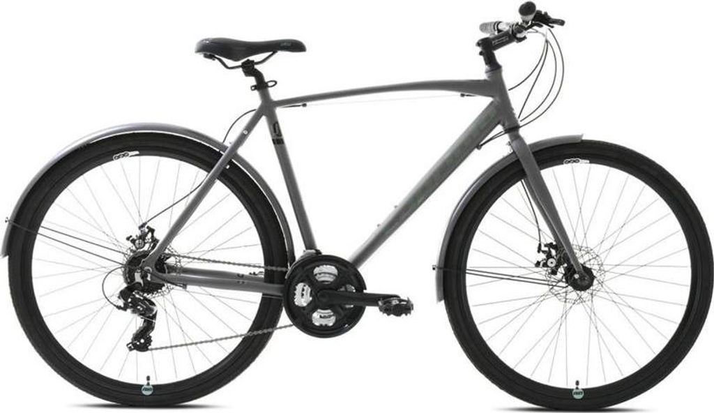 Stadtfahrrad Capriolo URBAN TOUR 28"/22" grau Produktbild 