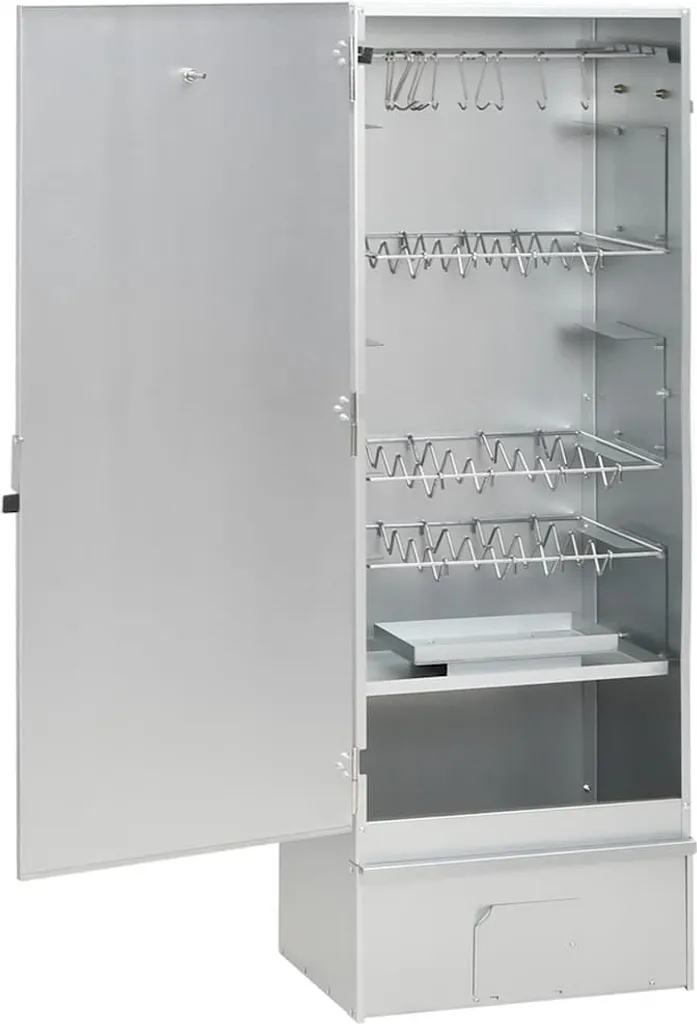 Fumoir Robuste en Acier Galvanisé avec Système de Fumage à Froid Haute Qualité