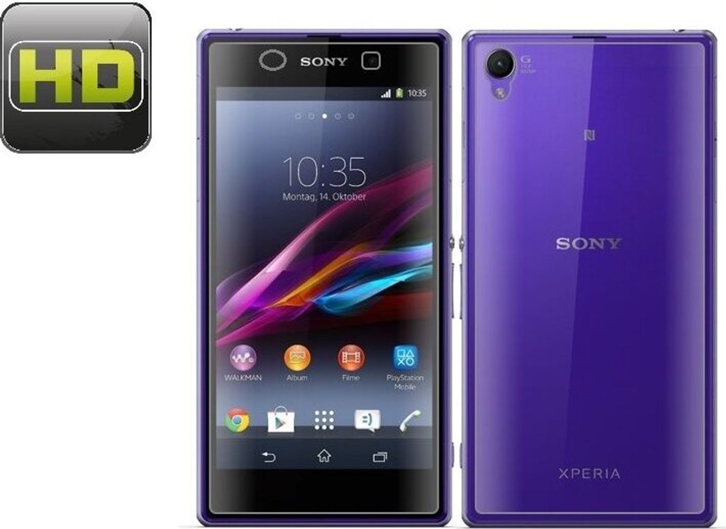 6x Displayschutzfolie für Sony Xperia Z Displayfolie Displayschutz HD KLAR FB