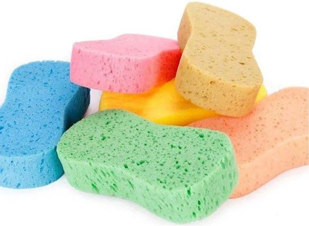 Évitez les rayures : lot de 6 éponges microfibres pour lavage voiture