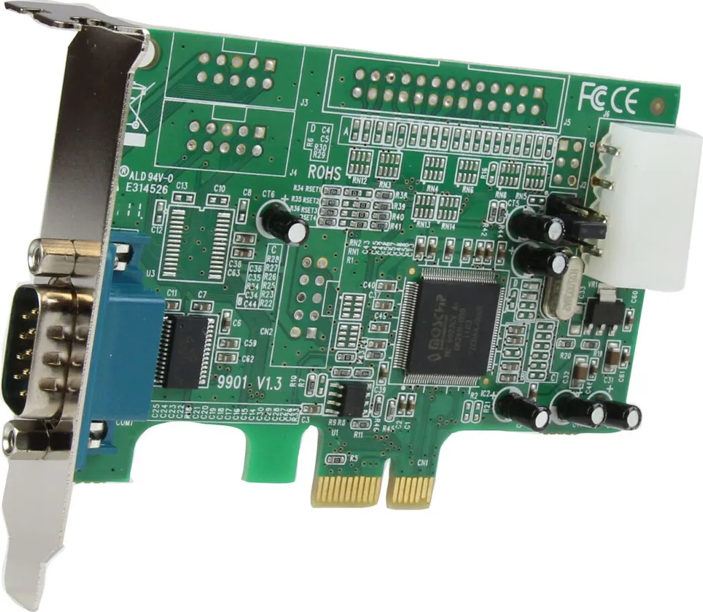Carte d'interface série RS232 PCI Express StarTech.com avec UART 16550 - 2