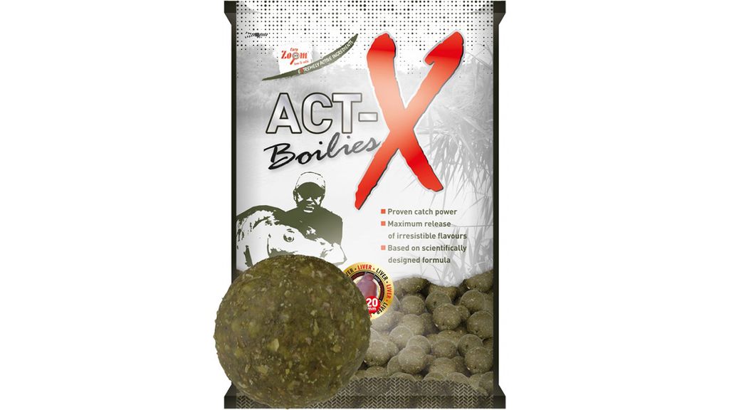 Karpfen Zoom boilies Act-X 20mm 800g CZ9530 Produktbild 