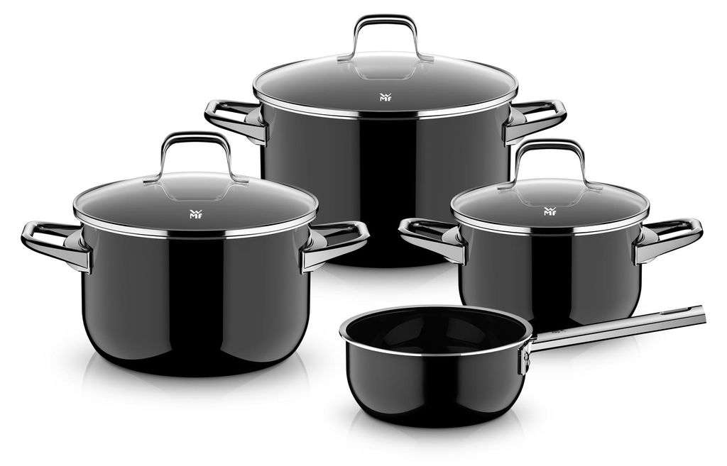 WMF Topf-set Fusiontec Essential Pro, zwart, 4-delig, 4 Productafbeelding 