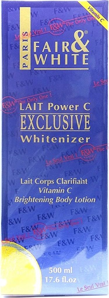 Fair & White Exclusive Vitamin-C Body Lotion 500ml. Produktbild 