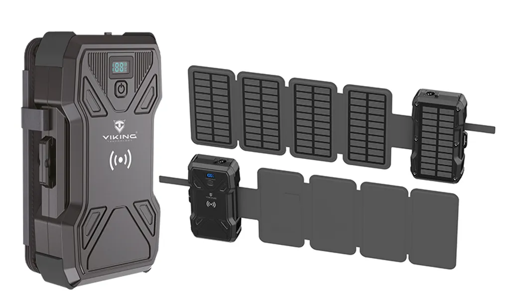 Batterie Solaire 30000mAh Viking TYR III avec Charge Rapide et Pliable