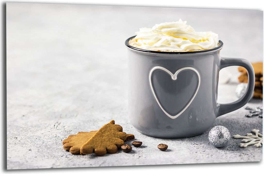 Herdabdeckplatte Glaskeramikkochfeld-Abdeckung Spritzschutz Glas 80x52 Herz