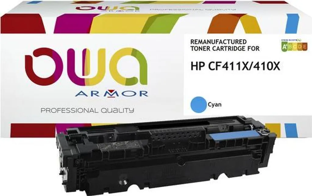 Toner OWA Ciano K15947OW per HP CF411X | Stampe Perfette e Risparmio - 3