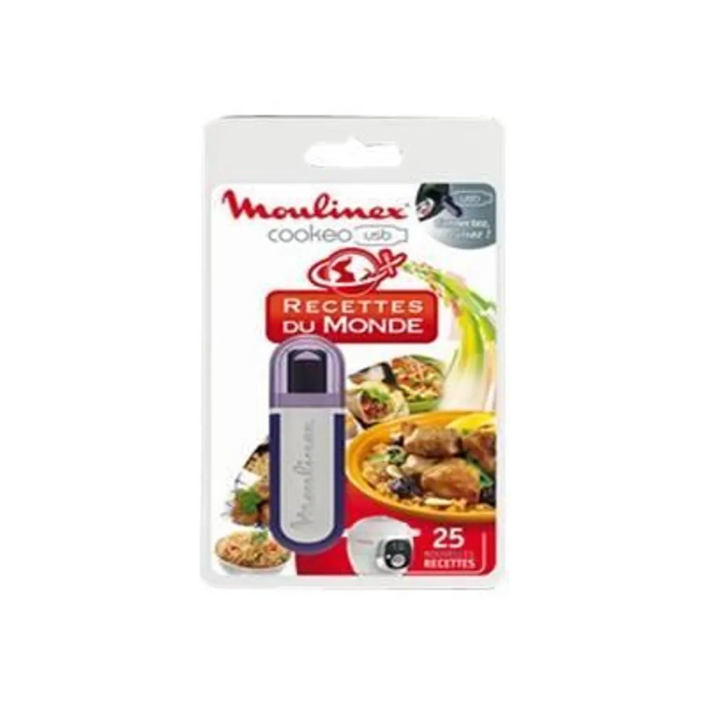 Marre de manger la même chose ? Clé USB Cookeo XA600111 World Theme