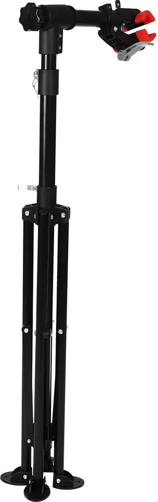 Support vélo pivotant 360° pour entretien facile et réglable hauteur noir