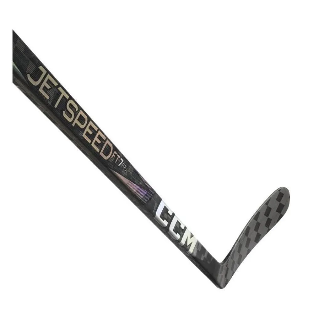 Crosse de hockey CCM JetSpeed FT7 PRO Junior Chrome Flex 40 90TM