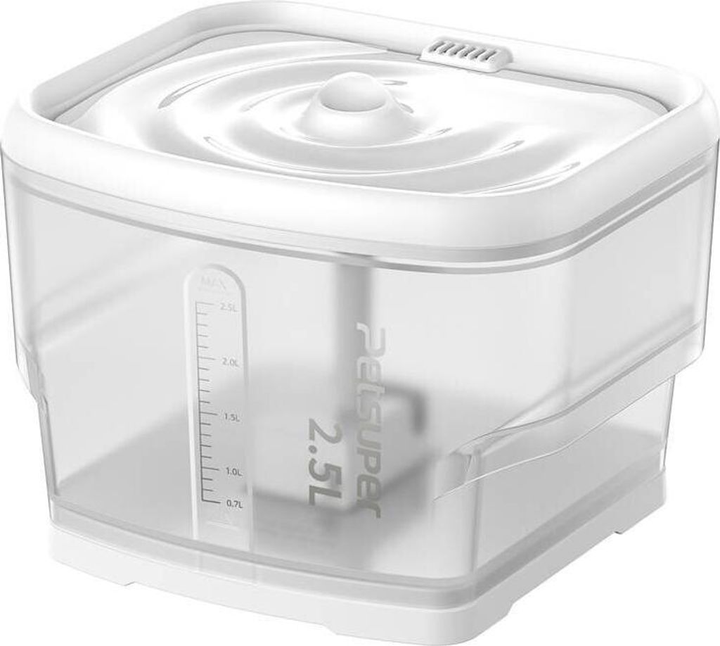 Smart Water Fountain for pets Petsuper PW03 2,5L (white)