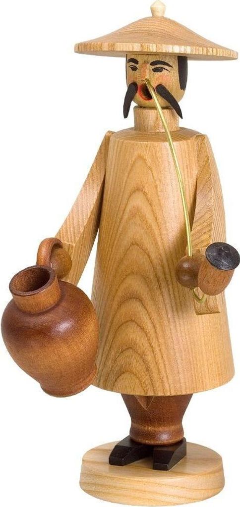 Räuchermann Chinese mit Pfeife Höhe=18cm NEU