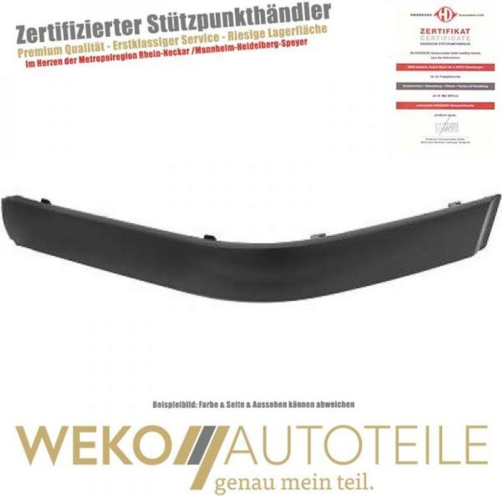 Zier Schutzleiste Stoßstange vorne links DIEDERICHS 1213063 für BMW
