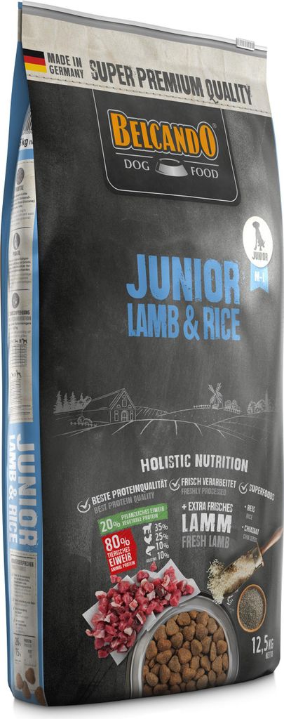 BELCANDO Junior Lamb & Rice, 12,5 kg