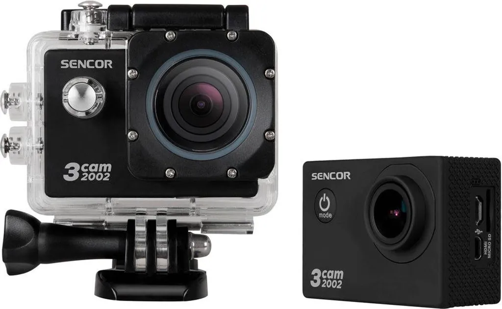 Filmez sans Risque avec la 3Cam 2002 Sencor Caméra Sport Antichoc Étanche