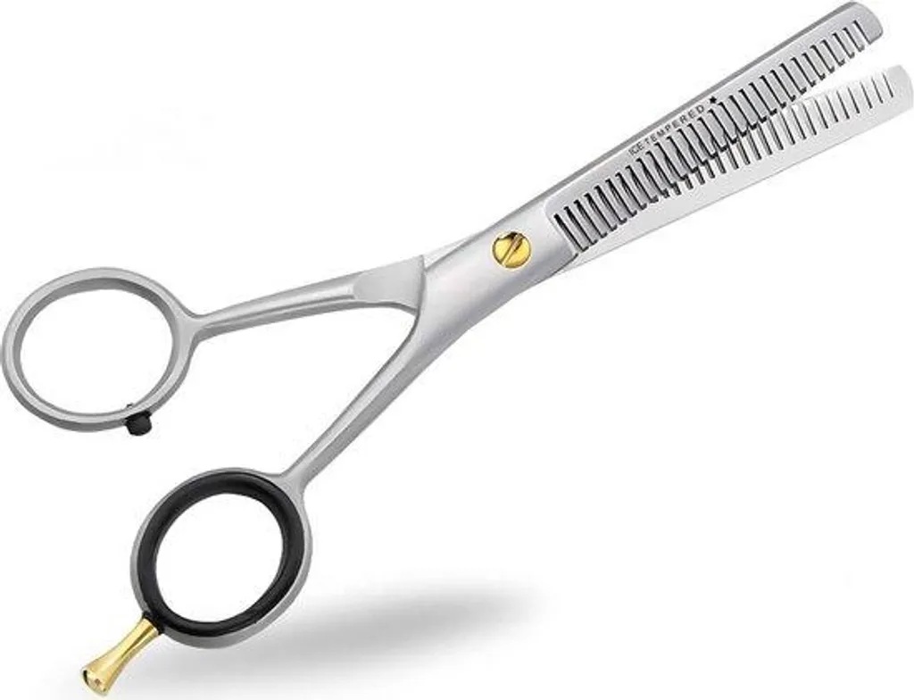 Ciseaux de coiffure anti-fourches en inox avec lame haute précision