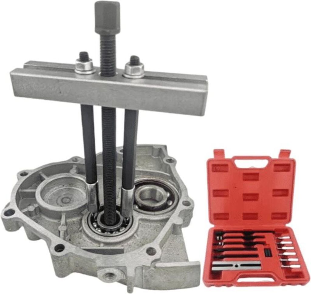 13-teiliges kleines Stecklager-Ausbauset, Spezialausbauwerkzeug, integriertes Lagerausbauwerkzeug, Mechanikerwerkzeug, Lagerabzieher, Mechanikerwer...