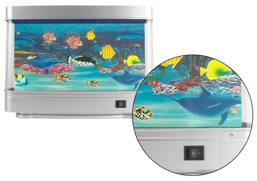 MODFU Nachtlichter, Dekorative Leuchtende Fisch-Lampe für Zuhause, Realistische 3D-Fischsimulation, LED-Nachtlicht für Wohnzimmer, Schlafzimmer u...