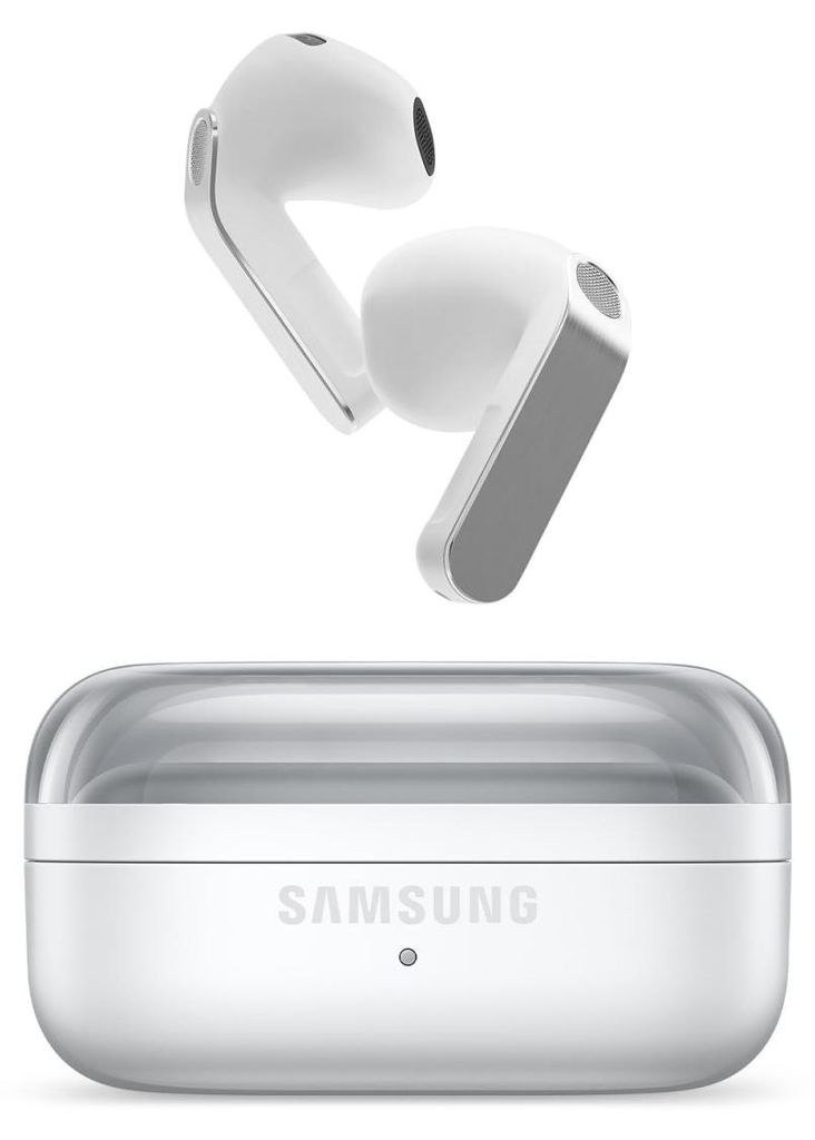 Samsung Galaxy Buds 4, True Wireless Stereo (TWS), Anrufe/Musik, 4,6 g, Kopfhörer, Weiß