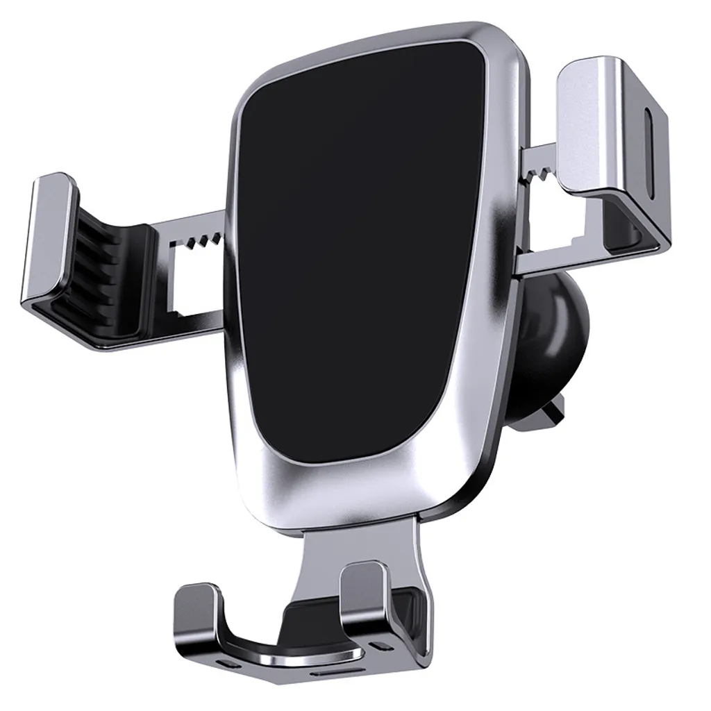 Supporto Smartphone Auto YC08 Argento: Guida Sicura e Mani Libere