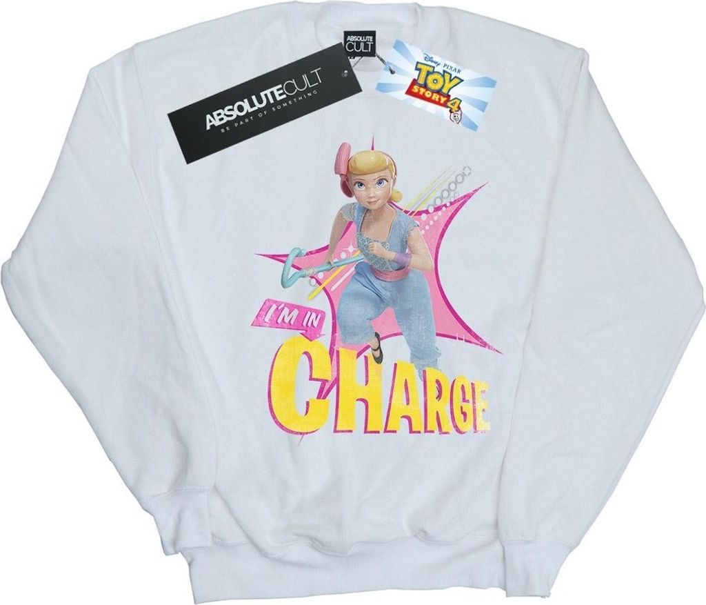 Disney - "Toy Story 4 In Charge" Sweatshirt für Herren BI47704 (3XL) (Weiß)