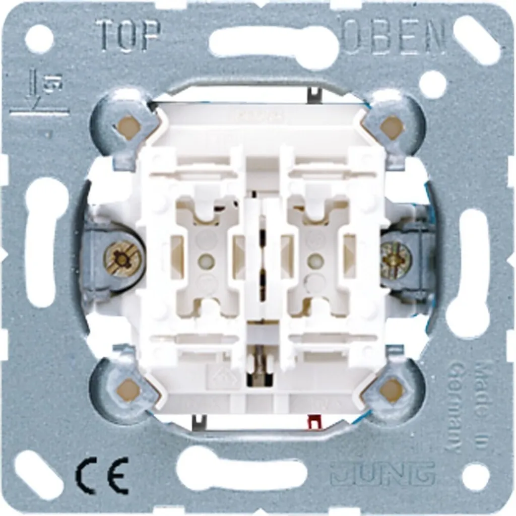 JUNG Interrupteur à bascule 539VU UP 10A 250V unipolaire encastrable