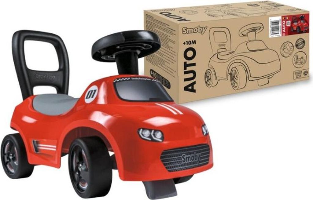 Behavé topánky Smoby čierna červená 2 v 1 Obrázok produktu 