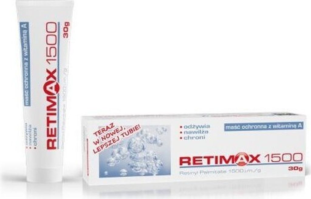Retimax 1500 salbe 30g - Retinol Creme - Vitamin A - trockene Haut - Anti Aging