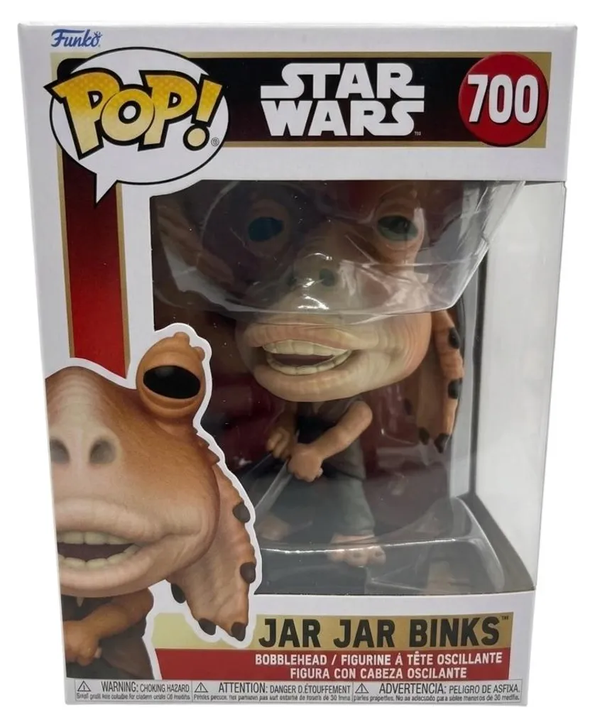 Complétez votre collection Star Wars avec Jar Jar Binks Pop 9 cm