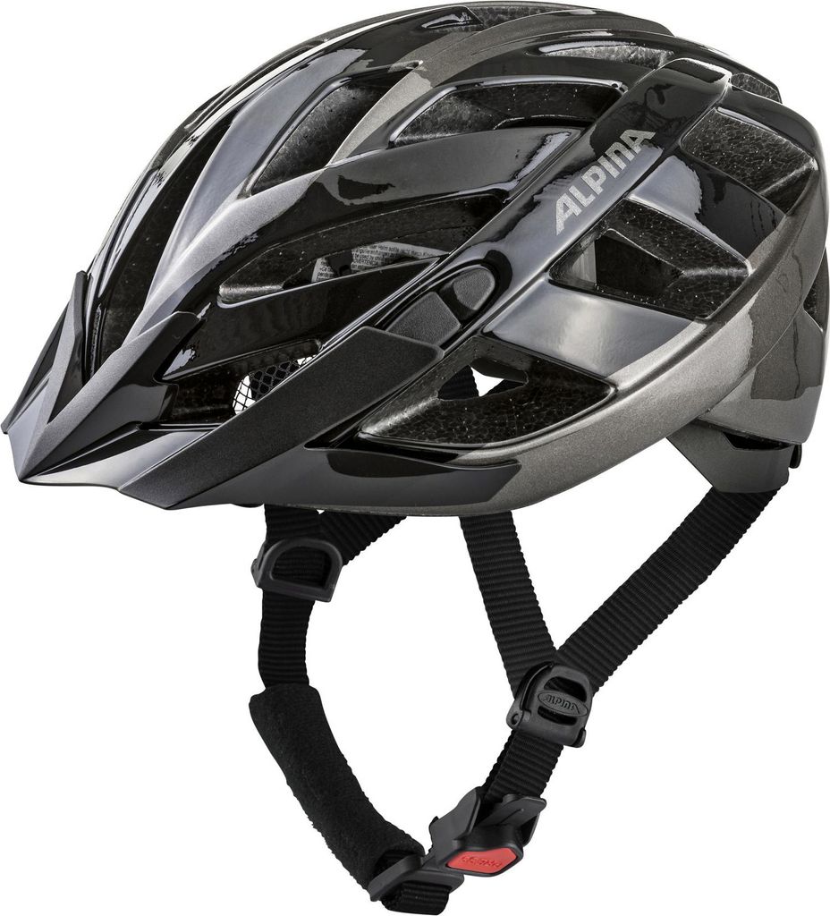 ALPINA Fahrrad Helm PANOMA 2.0 31 black-anthracite gloss 52