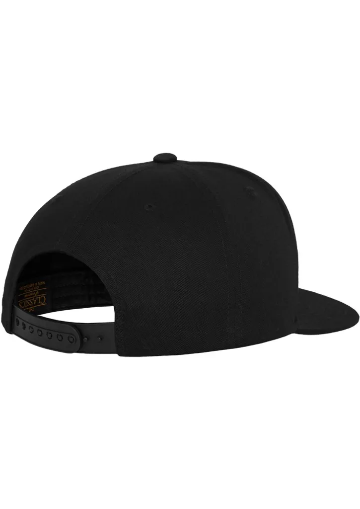 Cappello FLEXFIT 6007 Nero Snapback - Berretto 5 Panel Taglia Unica - 13