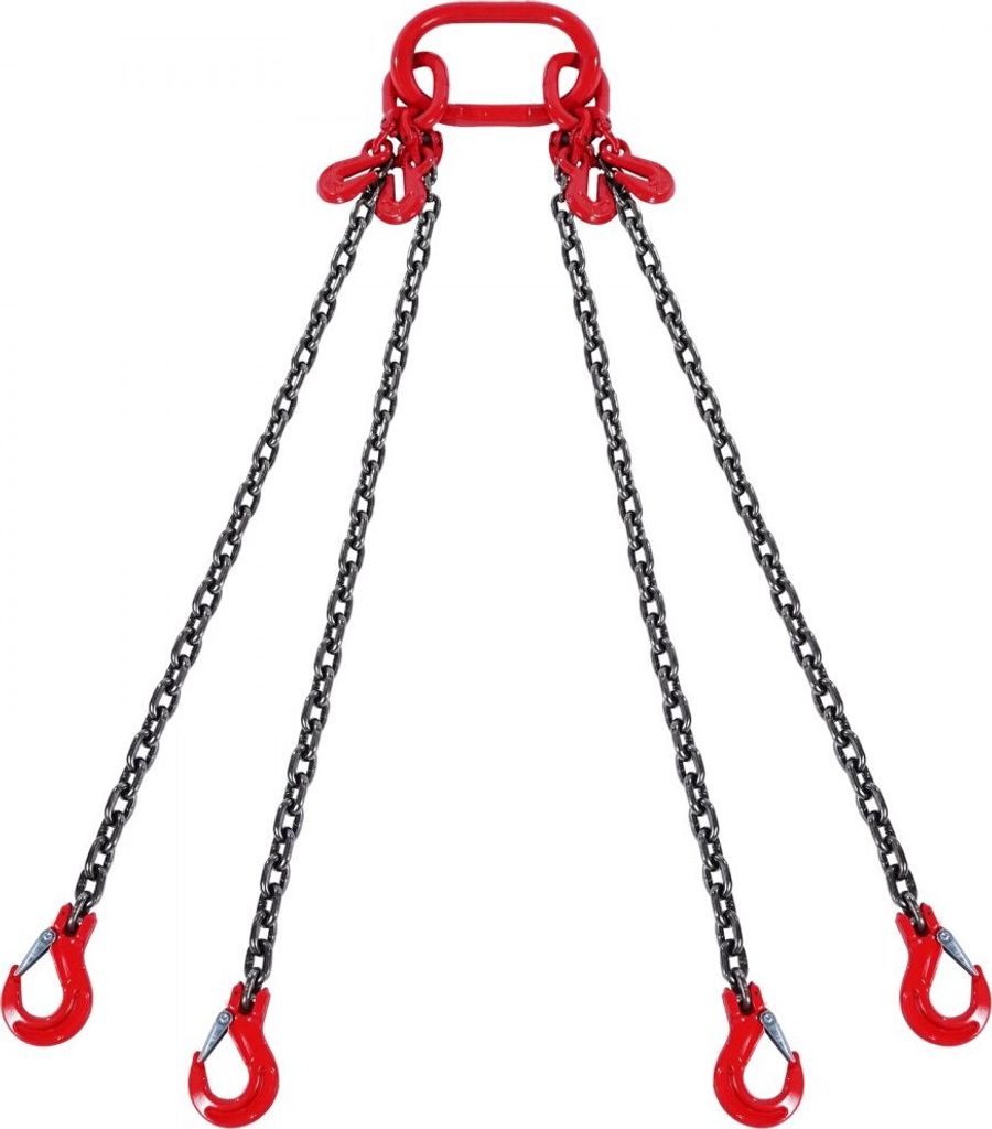 Kettengehänge 3mx8mm - 4-Strang Anschlagkette - Krankette Produktbild 