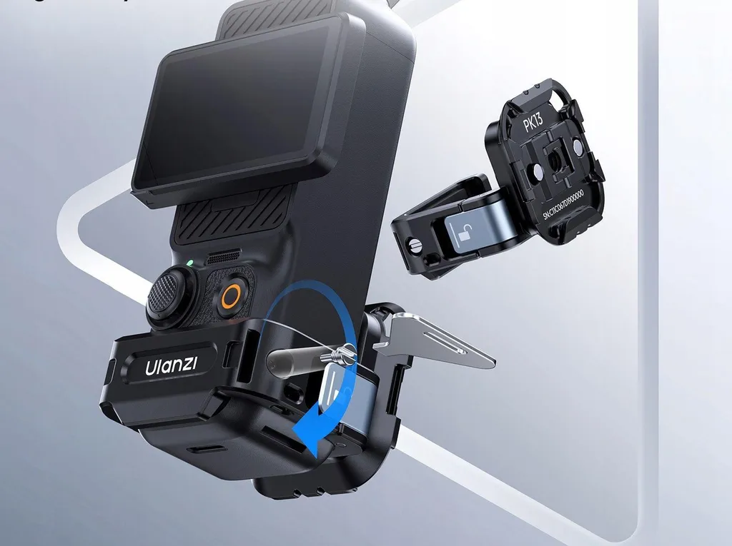Fixation Rapide DJI Osmo Pocket 3 : Changez de Support en un Clic UKA - 10