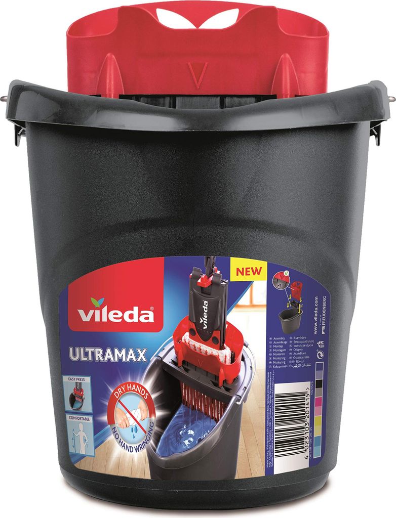 Vileda UltraMax Eimer + Presse Produktbild 