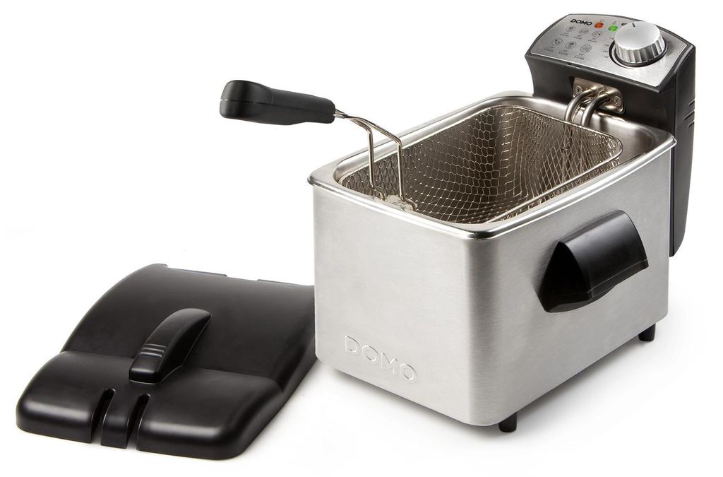 Domo DO458FR, 4 l, Samostarný, Černá, Nerezová ocel, 3000 W Obrázek produktu 
