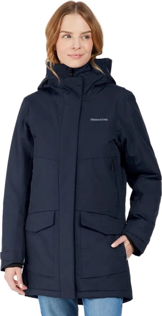 Didriksons Frida Wns Parka 7 Dark Night Blue Dark Night Produktbild 