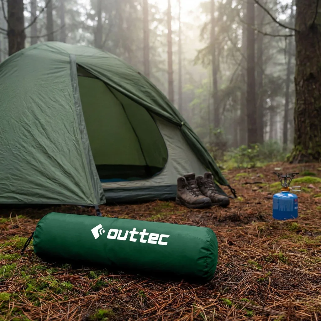 Matelas de couchage gonflable pour camping et randonnée Outtec 193cm - 18