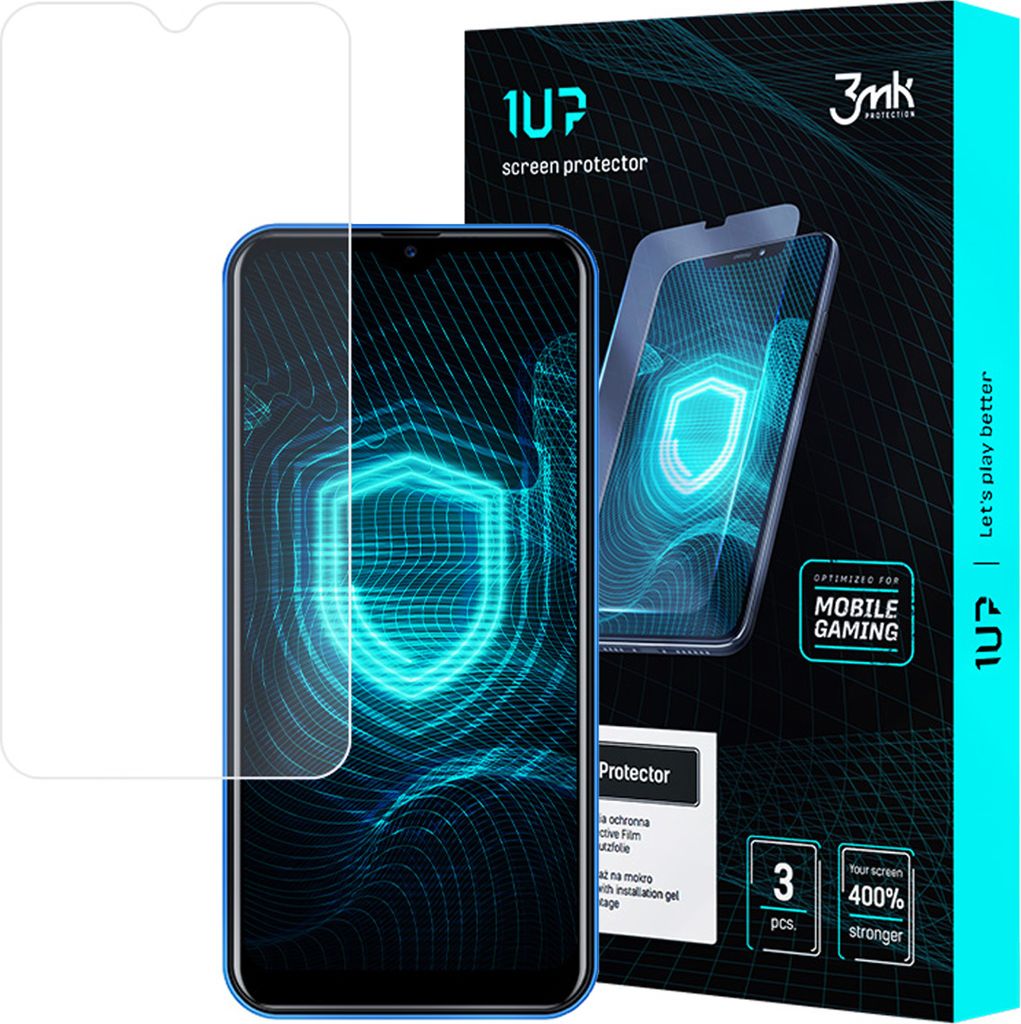 3mk Display Schutzfolie 1UP für BQ 6631G transparent Gaming (3 Stück)
