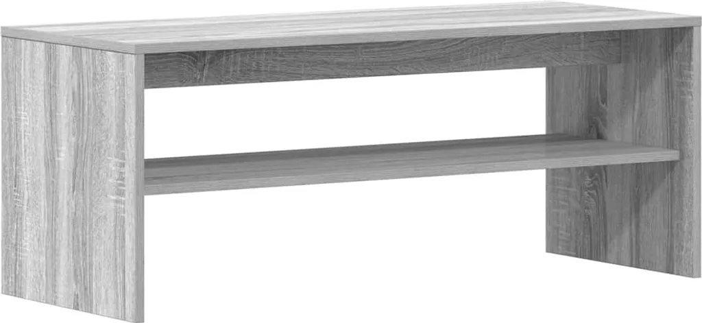 Mobile TV grigio Sonoma 100x40x40 cm Materiale a base di legno