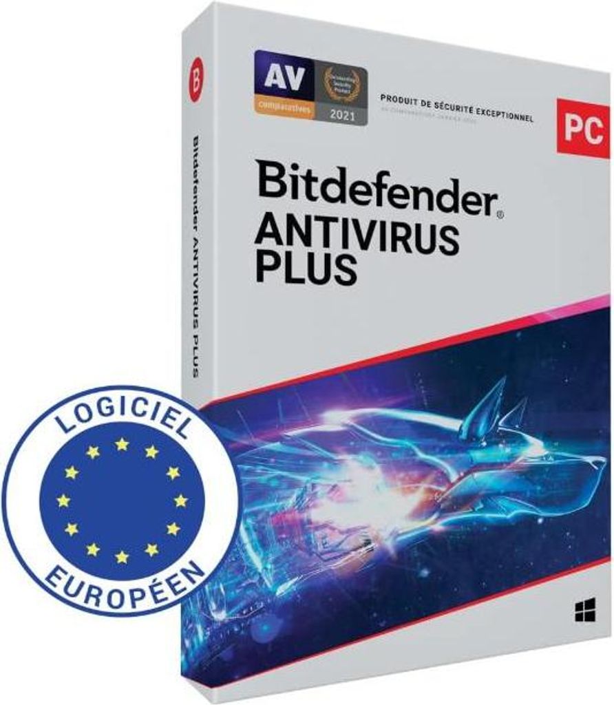 Bitdefender Antivirus 1 an Image du produit 