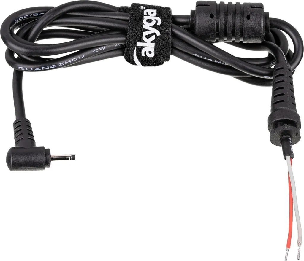Cavo DC Ricambio Notebook 2.5x0.7mm Akyga AK-SC-07 Lunghezza 1.2m