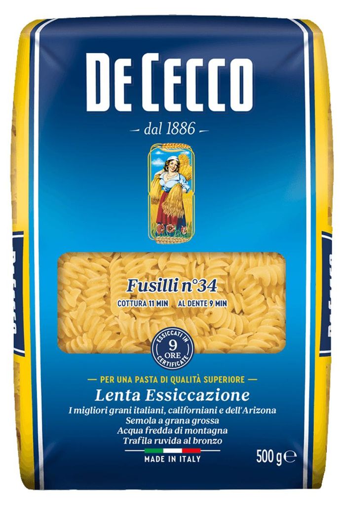 De Cecco Pasta Swiders 500G N34 Obrázek produktu 