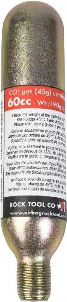 Rock Tool Co 60 Cc 5/8 Airbag-patrone Silber Silber One Size