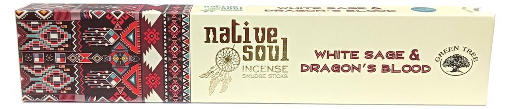 Räucherstäbchen Green Tree Native Soul "White Sage & Produktbild 
