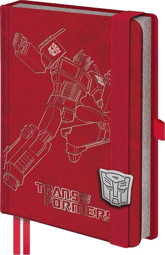 Transformers - Taccuino "Luxe", Optimus Prime PM13090 (taglia unica) (rosso)