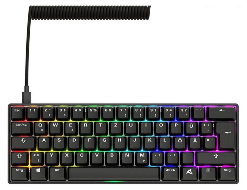 SKILLER SGK50 S4 Gen2 PBT (schwarz, DE-Layout, Gateron G Produktbild 