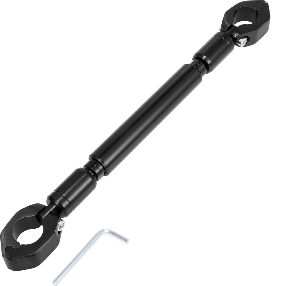1 Satz Universal Aluminiumlegierung Schwarz Motorrad Balance Stange