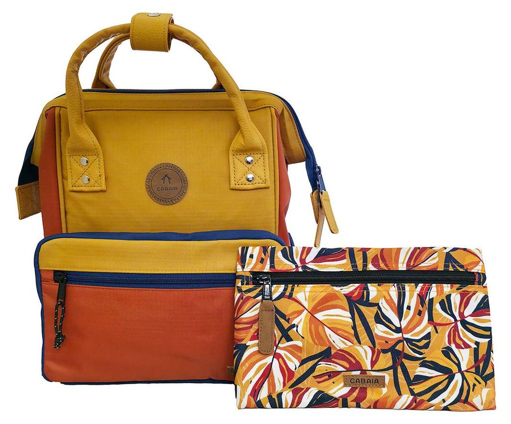 Cabaia Backpack Adventurer Small Kilifi dark yellow